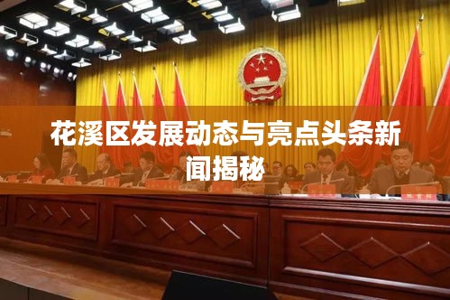 花溪区发展动态与亮点头条新闻揭秘