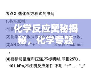 化学反应奥秘揭秘，化学专题十五深度解析